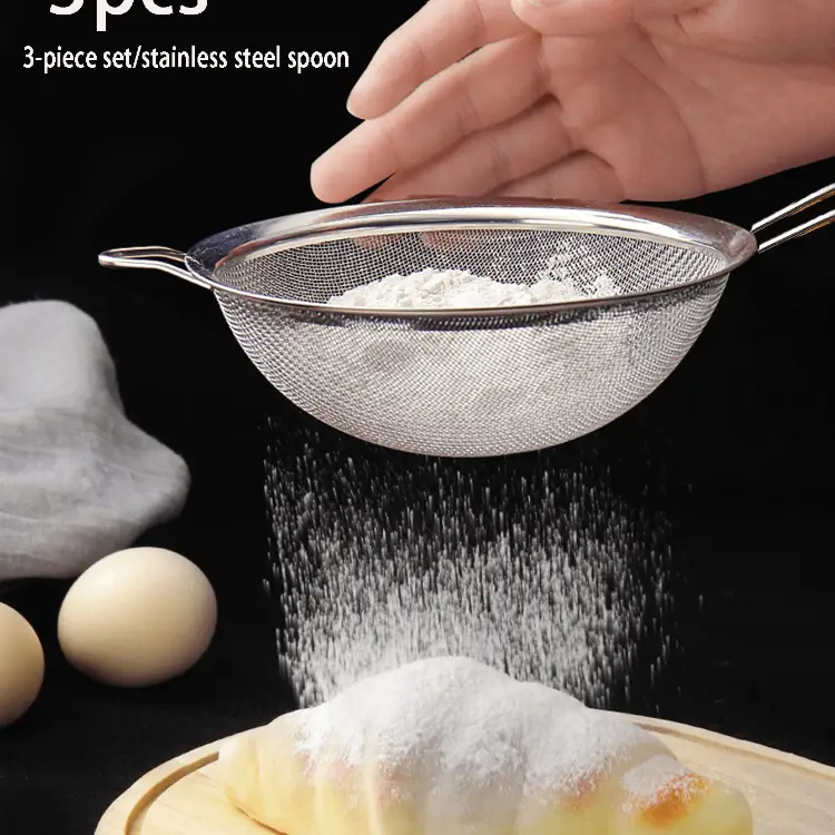 Juego de coladores de acero inoxidable's photo #1