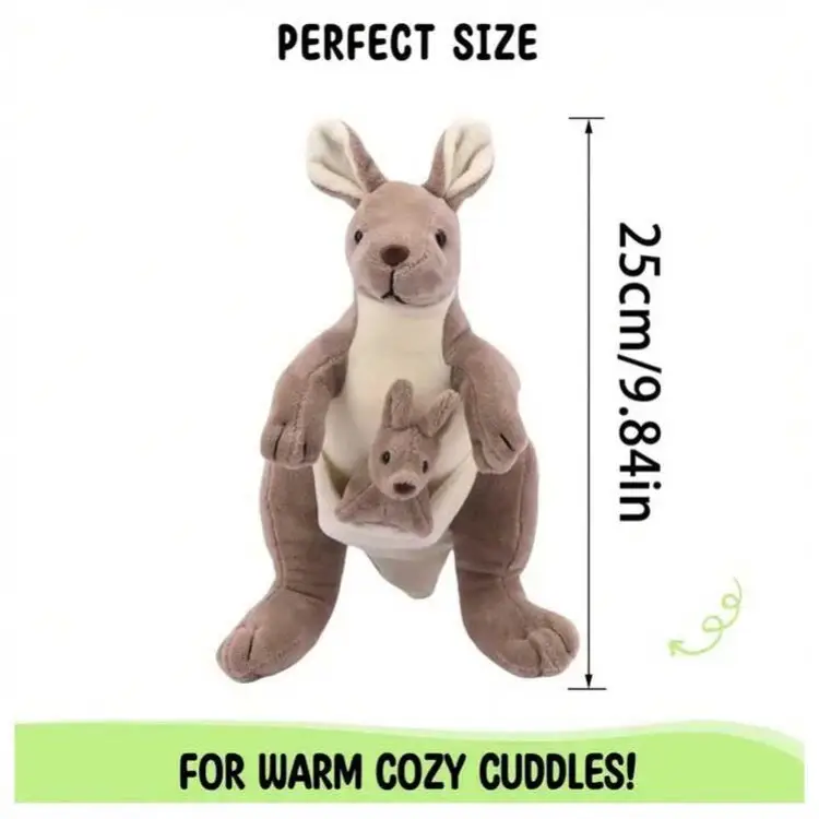 Peluche Mamá canguro con cangurito's photo #3