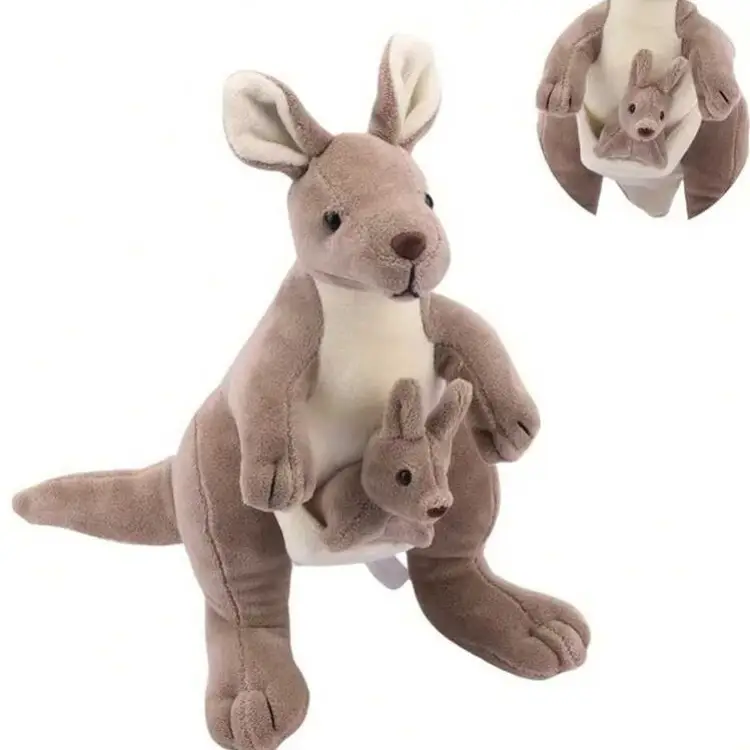 Peluche Mamá canguro con cangurito's photo #2