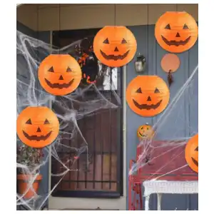 Farolas de calabaza miniatura 1